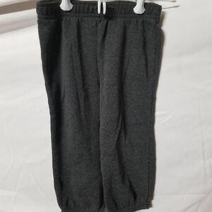 Kidgets Charcoal Gray Elastic Waist Jogger Pants